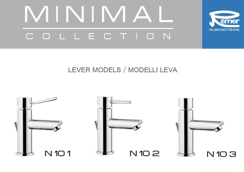 Remer Rubinetterie Смеситель для душа, однорычажный, с переключателем Minimal N 09 l - Вид №1