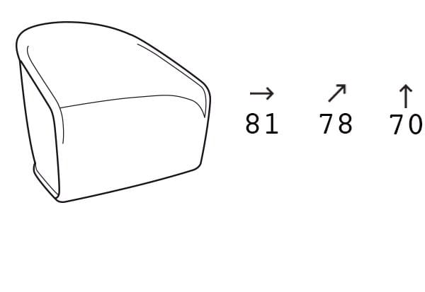 Пластиковый стул PLUST сентябрь ARCH-00113818 - Вид №1