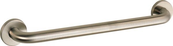 H300/30INOX Sanibano, поручень прямой, длина 34, цвет нержавеющая сталь 