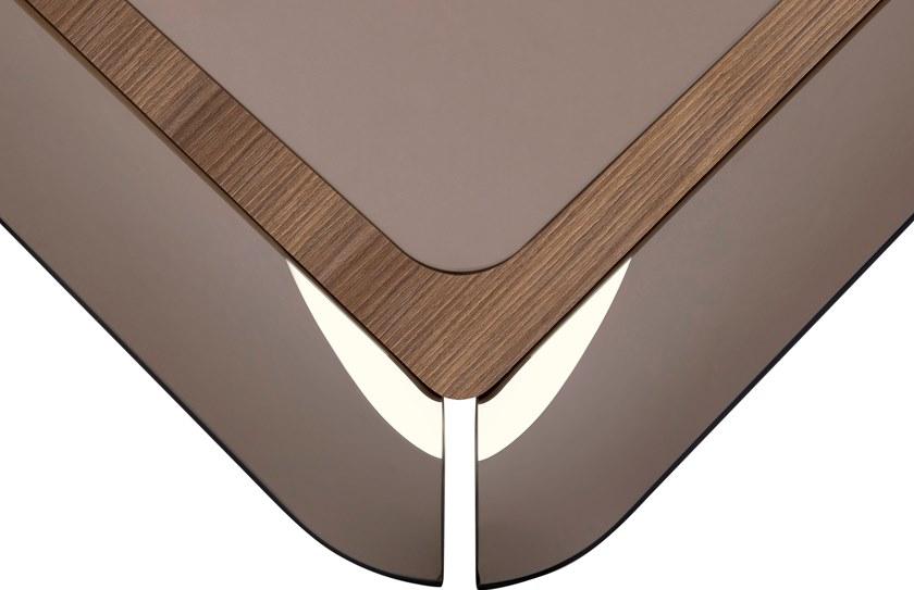 Tonin Casa Зеркало настенное прямоугольное в ореховой раме sun-id-1387991 - Вид №1