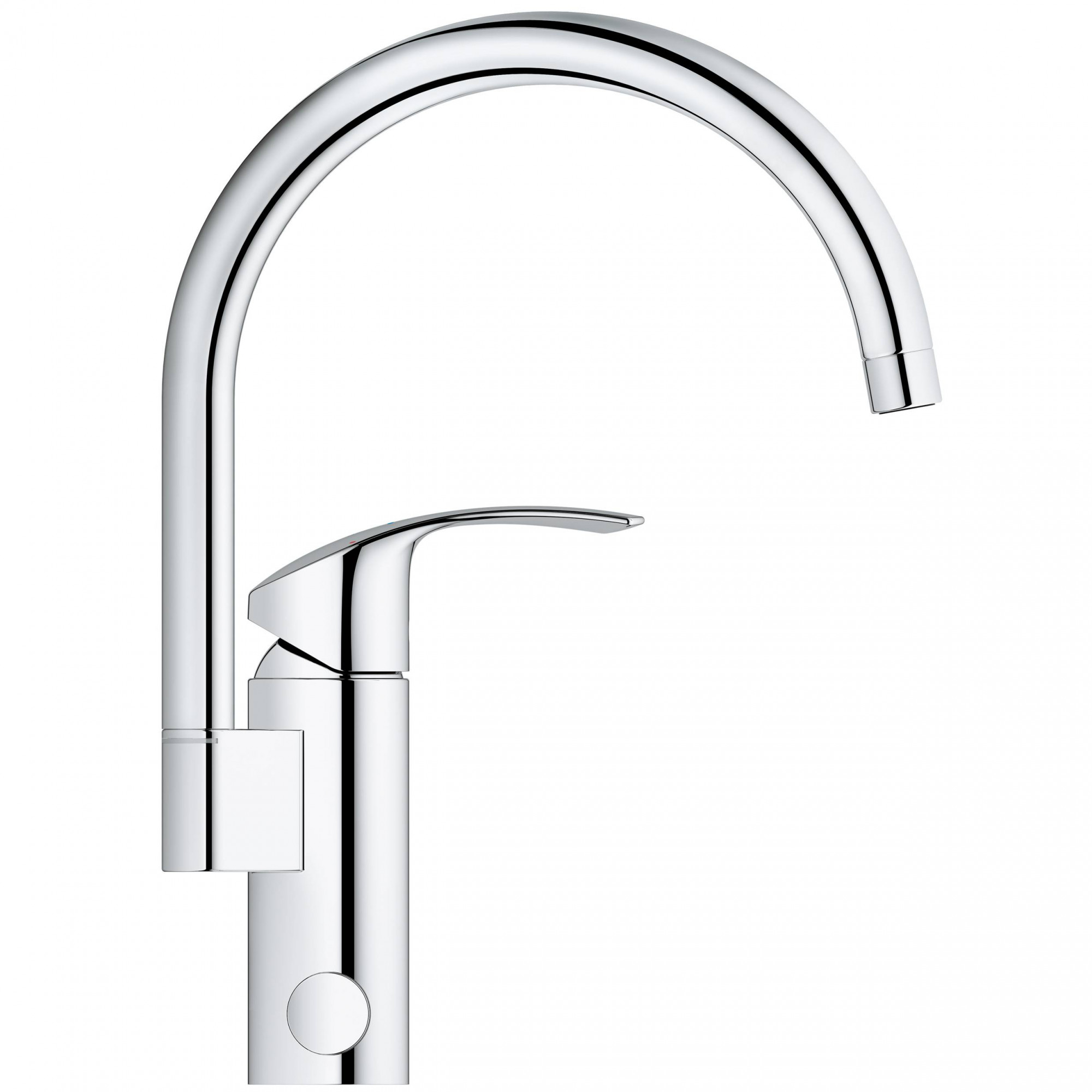 Смеситель для кухни GROHE Eurosmart new с высоким изливом, хром (33202002)