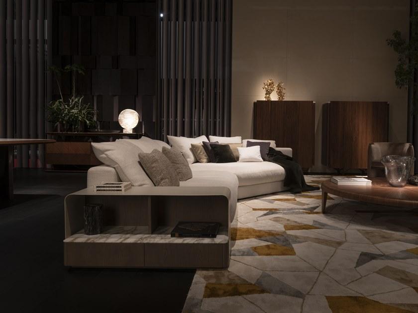 Giorgetti Секционный модульный кожаный диван с шезлонгом Skyline sun-id-1506924 - Вид №3