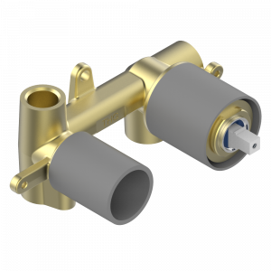 G00-6550A Внутренняя часть смесителя для душа однорычажного встраиваемого в стену с переключателем 6550 - 2 входа 1/2" -2 выхода 1/2" Thg-paris прочие артикулы THG Без отделки