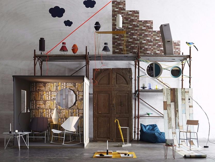 Atipico Настольная лампа из льна Balloon sun-id-1394063 - Вид №1