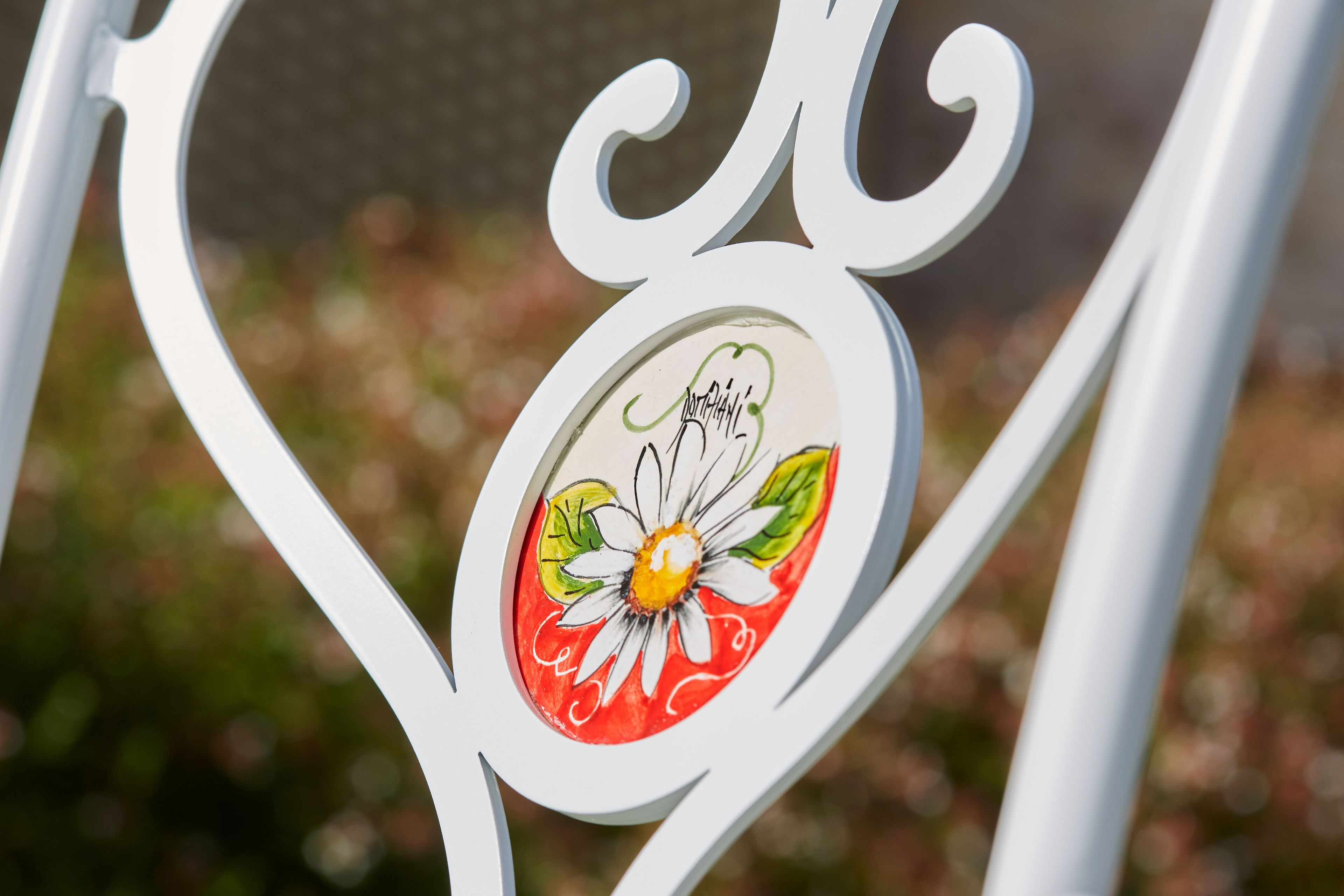 Штабелируемый садовый стул из нержавеющей стали DOMIZIANI классический ARCH-00048656 - Вид №2