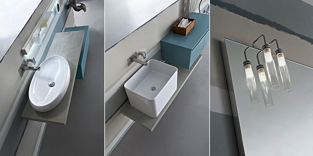 Комплект мебели для ванной комнаты Joy 26/27 Cerasa Joy JOY2627 - Вид №3