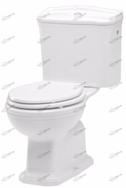 Imp130101+imp130201 Компакт унитаз с бачком Белый Olympia Ceramica IMPERO Италия