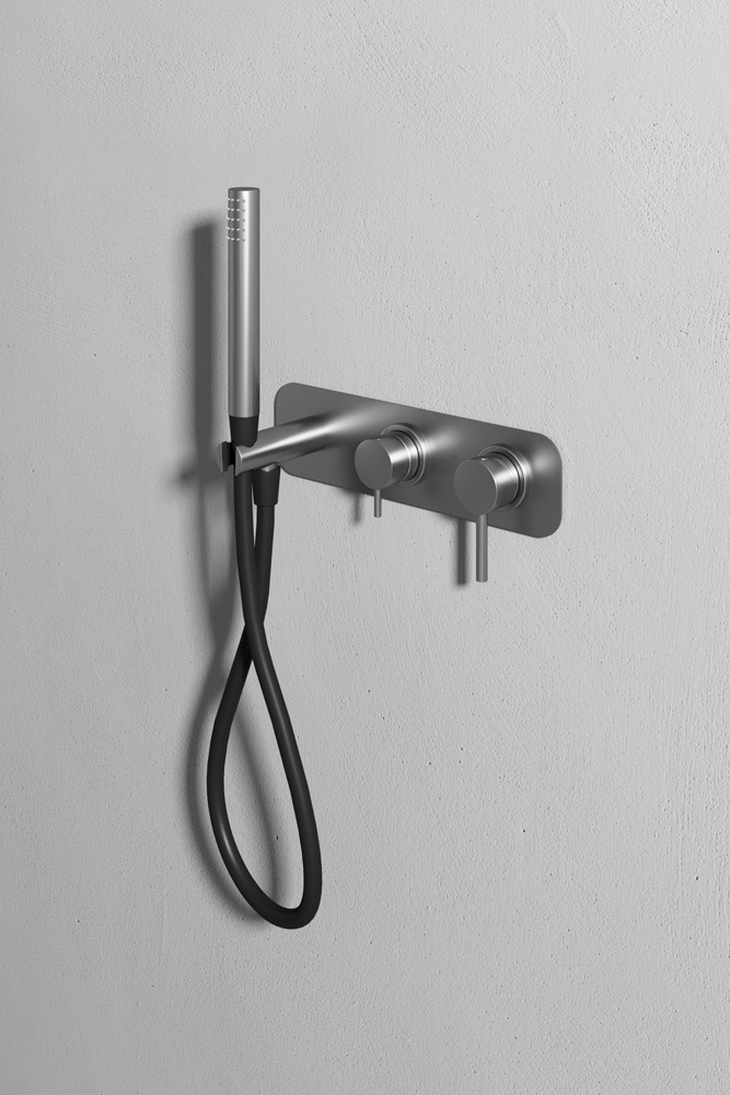 Rexa Design Встроенный смеситель подвижный и ручной душ (L 150 см) внешняя часть REXA-ST213 