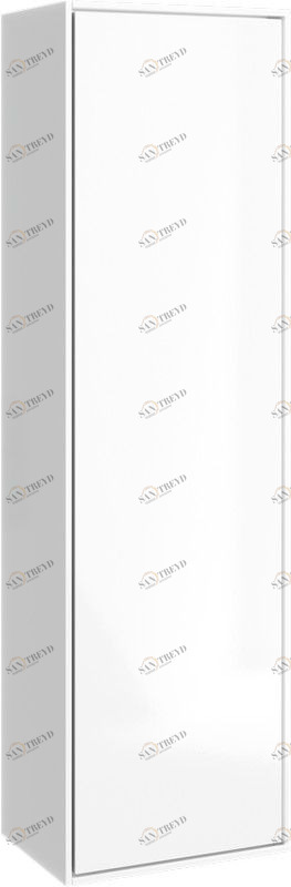 Genesis пенал  подвесной, цвет белый, GEN0535W AQWELLA sun-id-277759