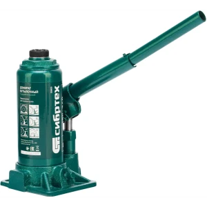 Гидравлический домкрат бутылочный Сибртех 50801 - 3 тонны 89418174