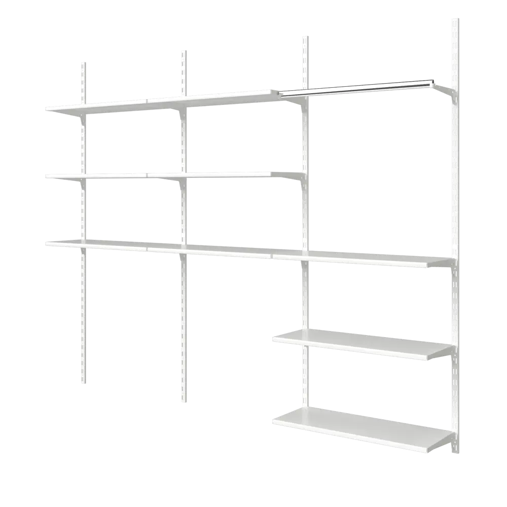 Кронштейн для штанги Spaceo цвет белый STLM-2130241 - Вид №46