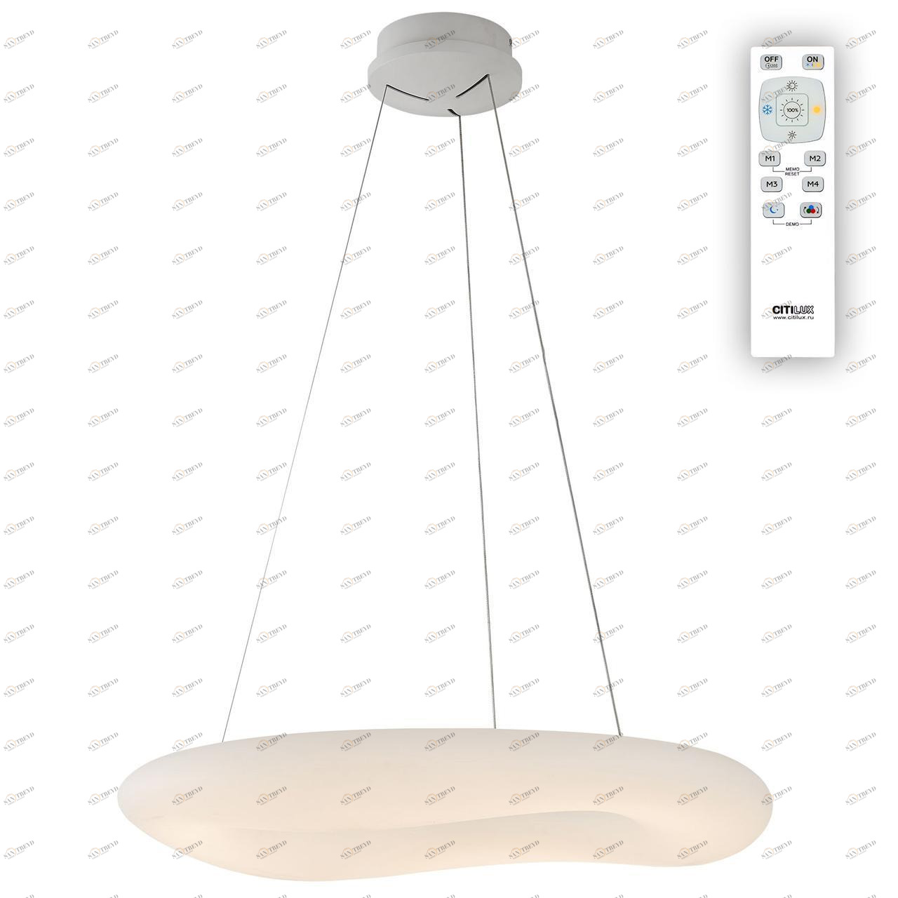 Подвесной светильник Citilux Стратус CL732800RS CITILUX ДИЗАЙНЕРСКИЕ, СТРАТУС 275742 Белый 