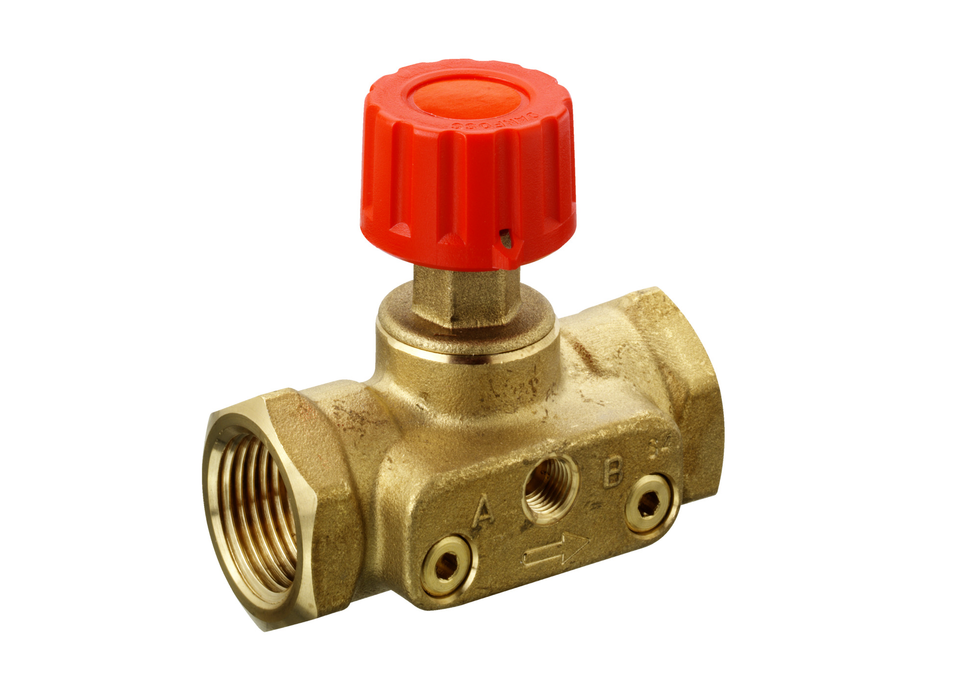 Danfoss Ручной запорный клапан CDT с внутренней резьбой CDT клапан запорный DN 50 003Z7702  - Вид №4