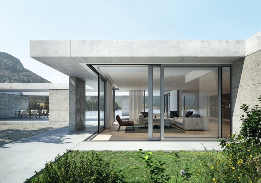 Schüco Раздвижная и раздвижная подъемная система sun-id-1403284 - Вид №17