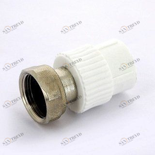 Муфта В с накидной гайкой PRO AQUA полипропиленовая 20х3/4" PA29010