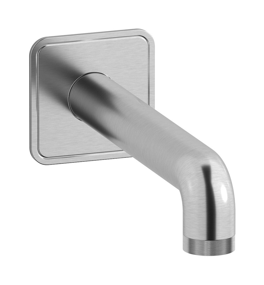 Настенный излив WE ARE IB b2327ss_22 Brushed Nickel Bold