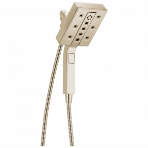 58473-PN H2Okinetic® In2ition® Душ два в одном с 4 настройками Delta Faucet Universal Showering Полированный никель