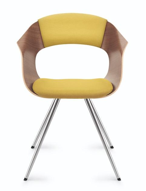 ZÜCO Деревянный стул и алюминиевые ножки с подлокотниками Bonito Bn 552 - bn 652 - Вид №1