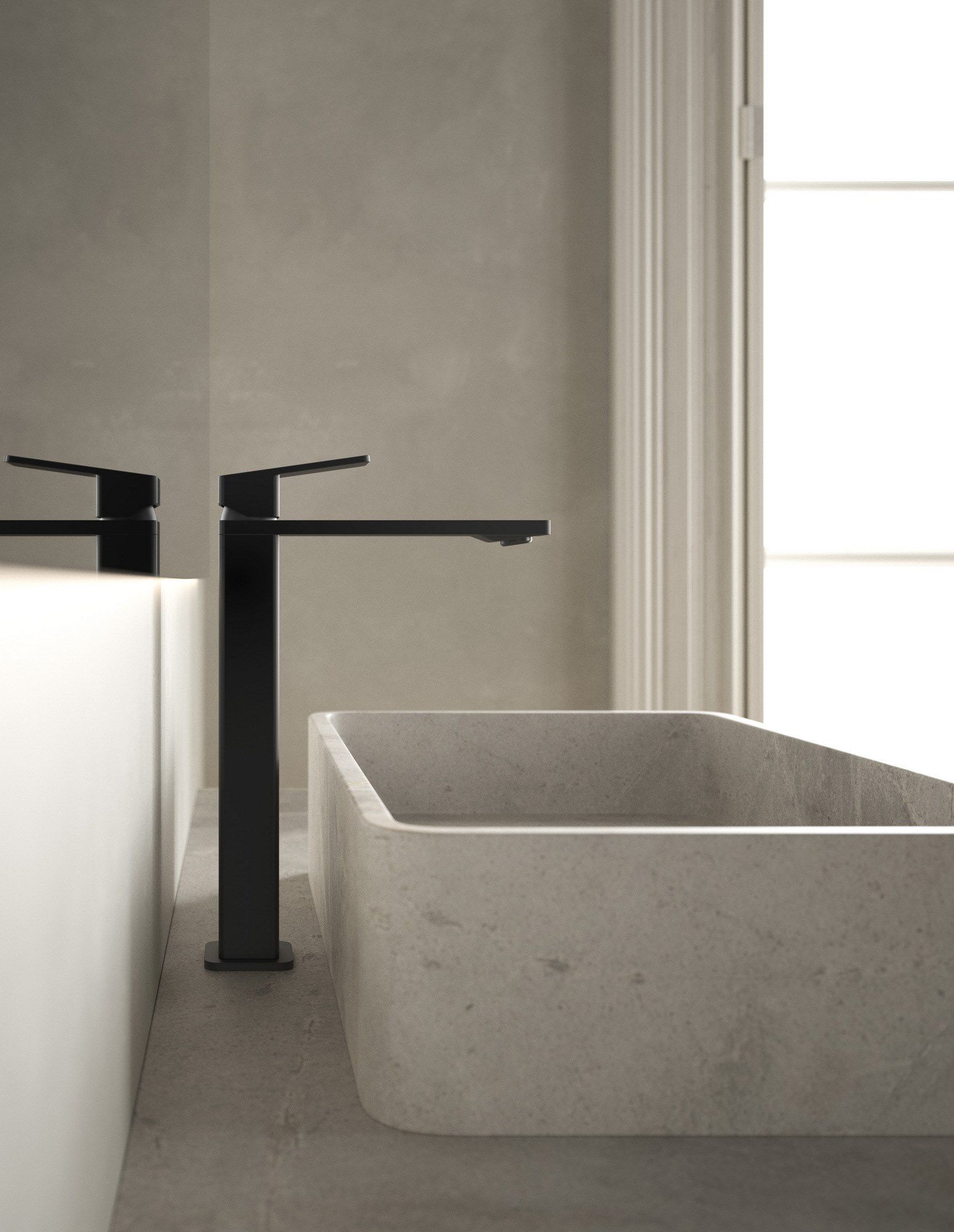 Смеситель для раковины из латуни с одним отверстием Rubinetterie Treemme PA36 ARCH-00062612 - Вид №1