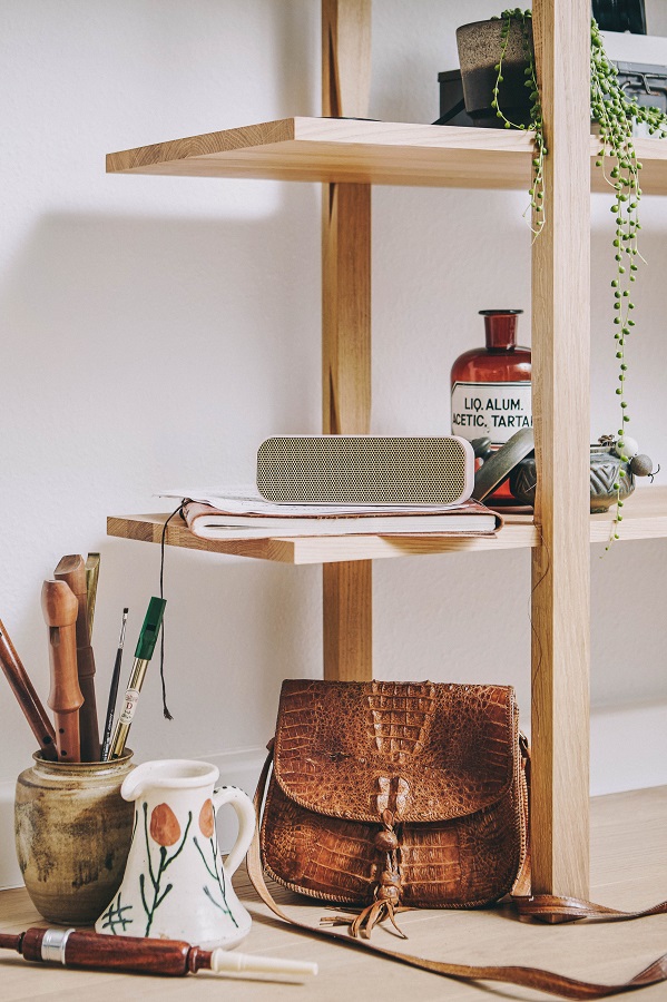 Колонка беспроводная aGROOVE светло-розовая KREAFUNK KFDZ56 - Вид №1