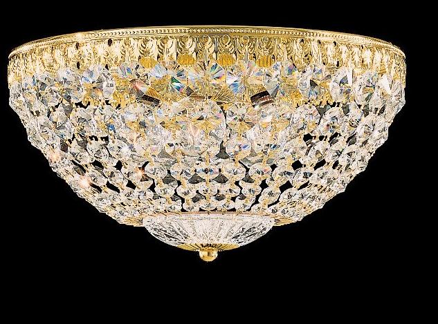 Schonbek Потолочный светильник с кристаллами Petit crystal 1558, 1560, 1562, 1564  - Вид №1
