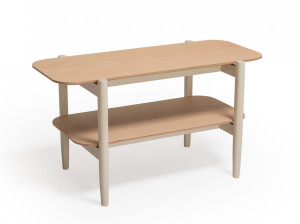 Прямоугольный журнальный столик из бука