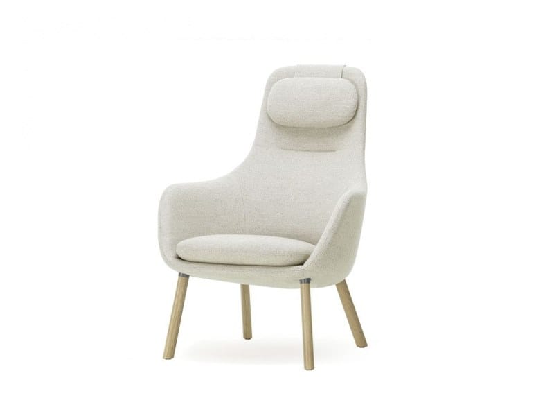Тканевое кресло с подголовником VITRA HAL Lounge ARCH-00081015 - Вид №5