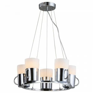 Подвесная люстра Arte Lamp Brooklyn A9484SP-5CC хром ARTE LAMP BROOKLYN 056195 Хром