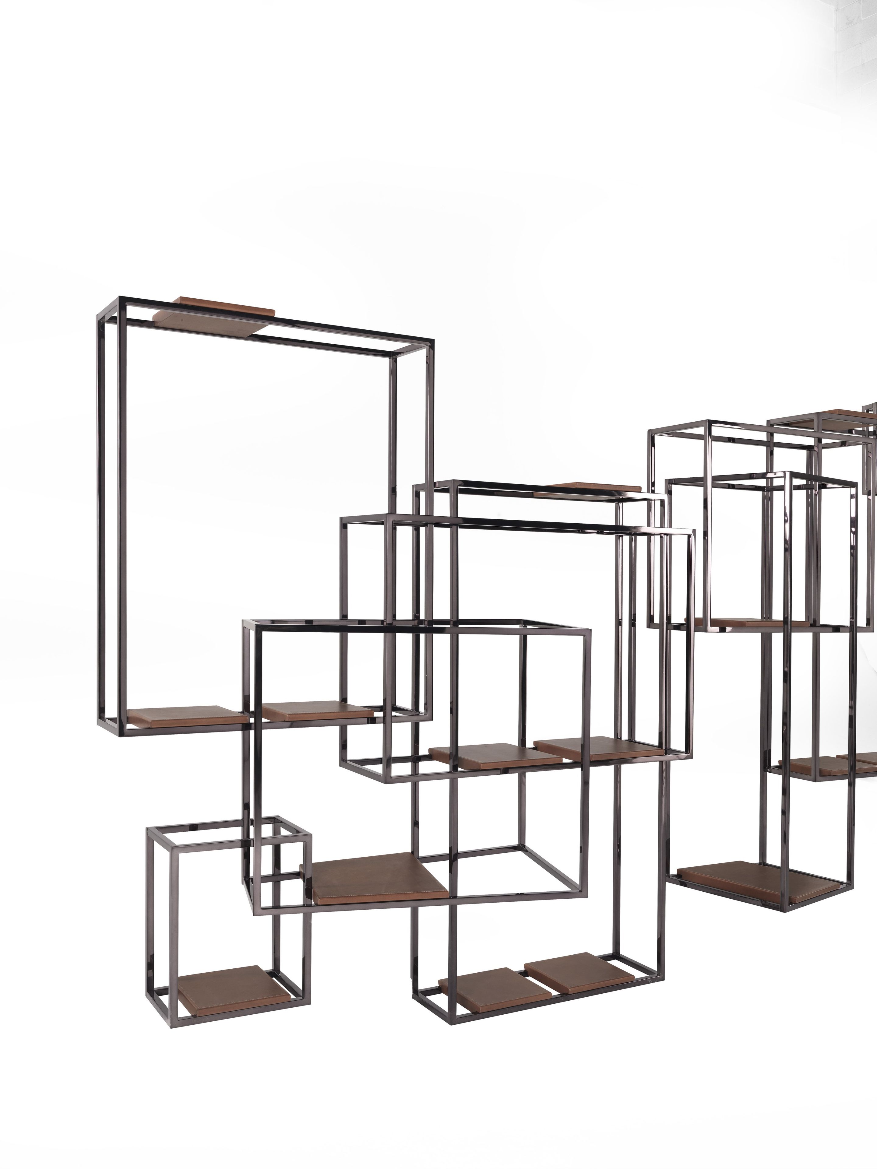 Латунный подвесной книжный шкаф Gianfranco Ferré Home Matrix ARCH-00019452 - Вид №4