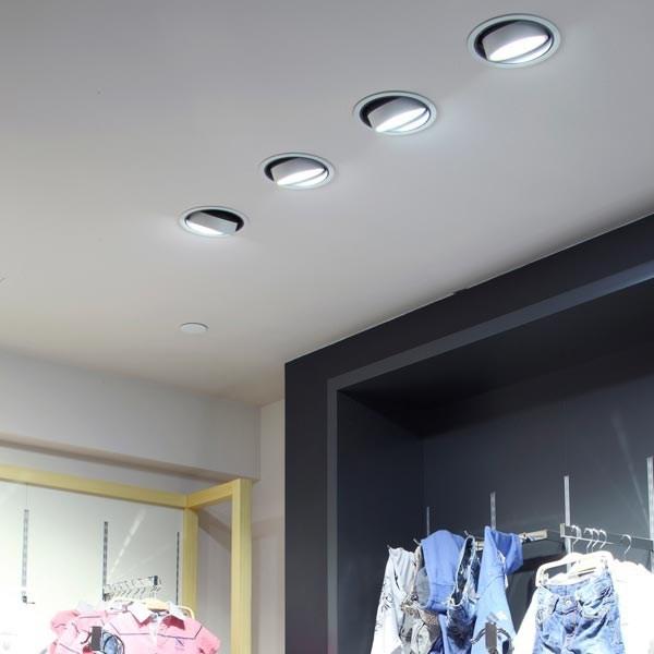 Flos Регулируемый потолочный светильник из алюминия Architectural collection - downlights sun-id-1419492 - Вид №2