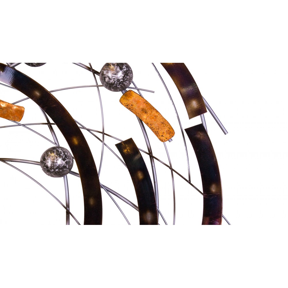 Панно для декорирования стен из металла tips planets EVENHOME ДИЗАЙНЕРСКИЕ 129715 Серебряный;оранжевый;фиолетовый  - Вид №1