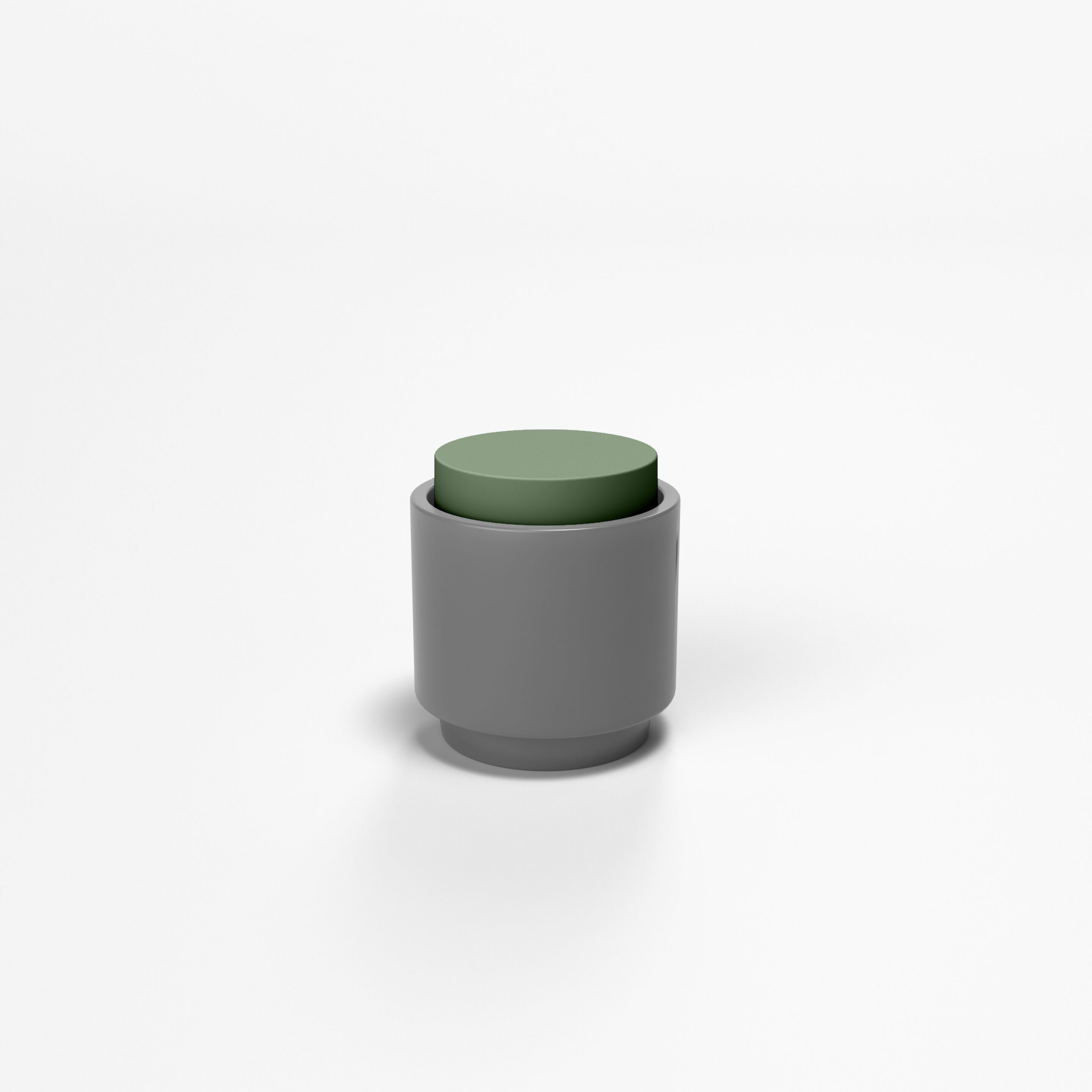 Пуф круглый армированный пластиковый контейнер SIXINCH TINGLE ARCH-00068651 - Вид №31