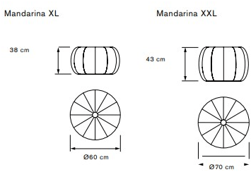 OGO Круглый садовый пуф sun-id-1453848 - Вид №2