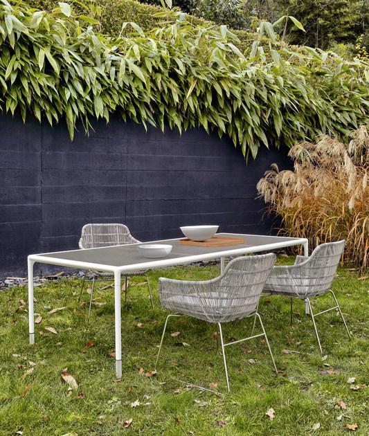 B&B Italia Outdoor Садовое кресло из полиэтилена с подлокотниками Crinoline sun-id-1386478 - Вид №3