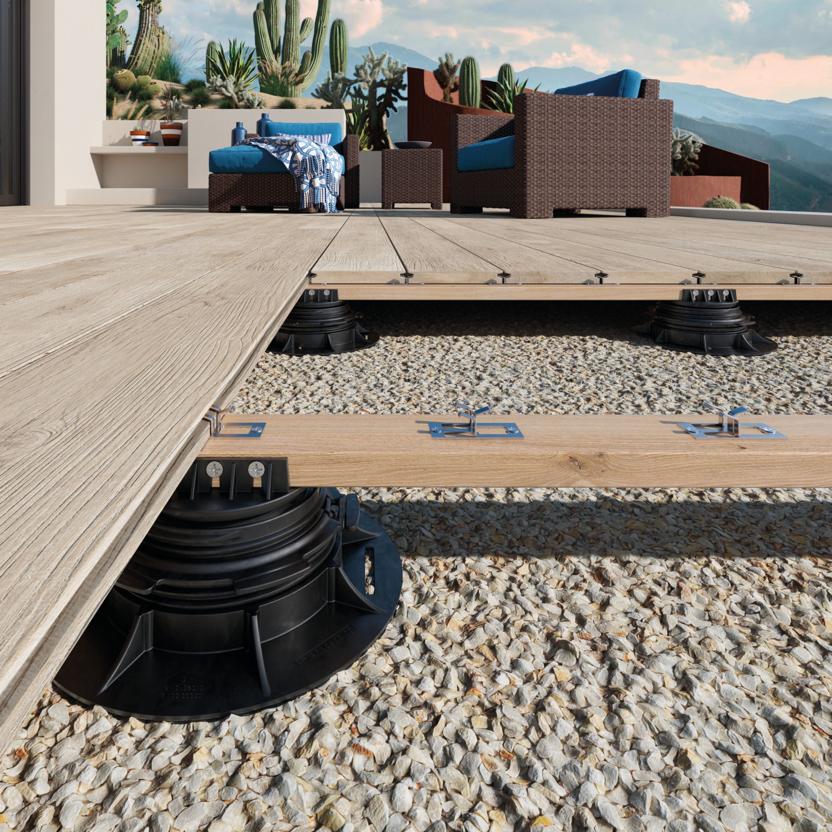 Indoor/outdoor Raised flooring ETERNO IVICA Pedestal ARCH-00094739 - Вид №2