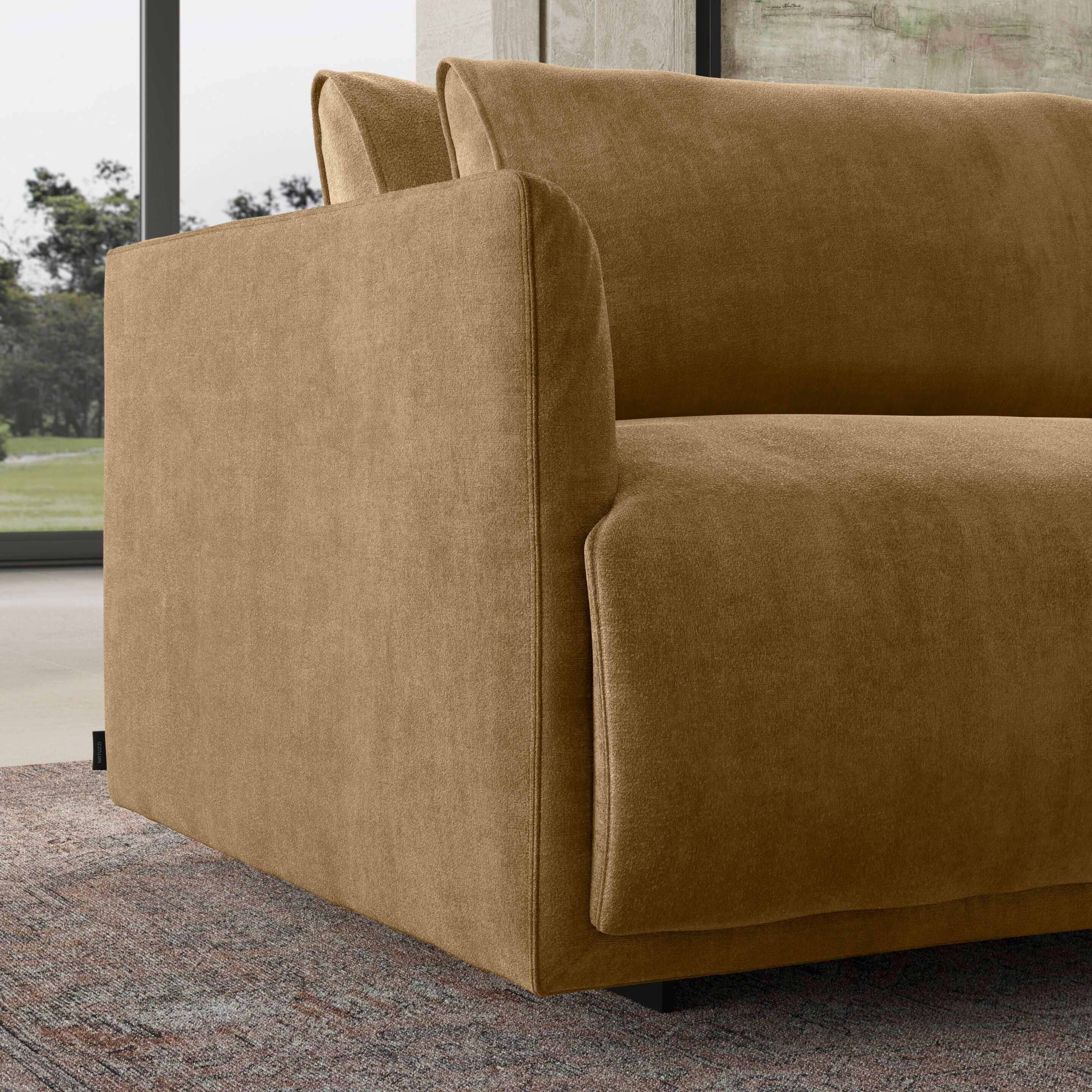 2-местный тканевый диван Natuzzi Italia Long Beach ARCH-00086199 - Вид №3