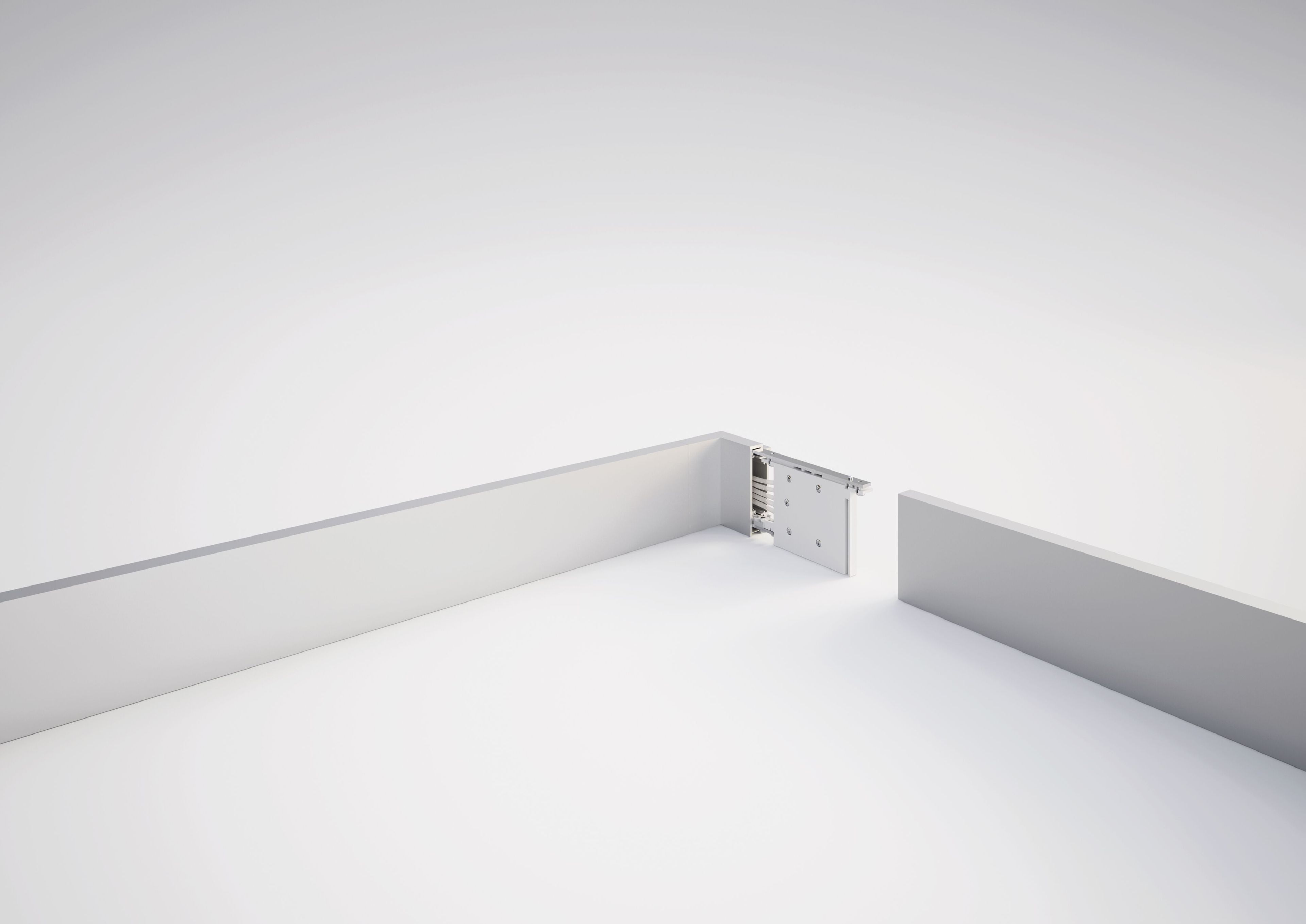 Экструдированная алюминиевая система освещения трека Letroh узел ARCH-00141698 - Вид №3