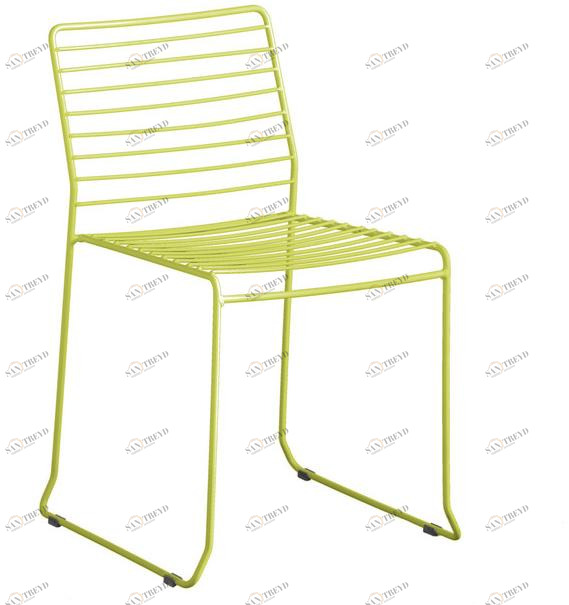 iSimar Штабелируемый садовый стул из оцинкованной стали Tarifa 8026