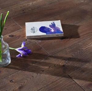 Массивная доска Parketoff Классика Богемия Дуб с брашью (Текстурированная) 300-1600х150 мм.