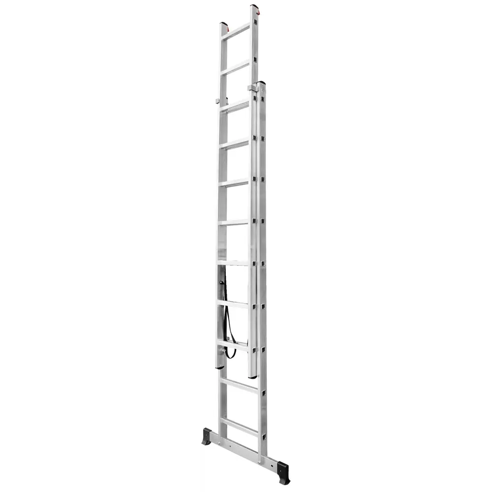 Лестница раскладная 2-секционная Standers до 3.97 м 9 ступеней 82672343 STLM-2006687  - Вид №2
