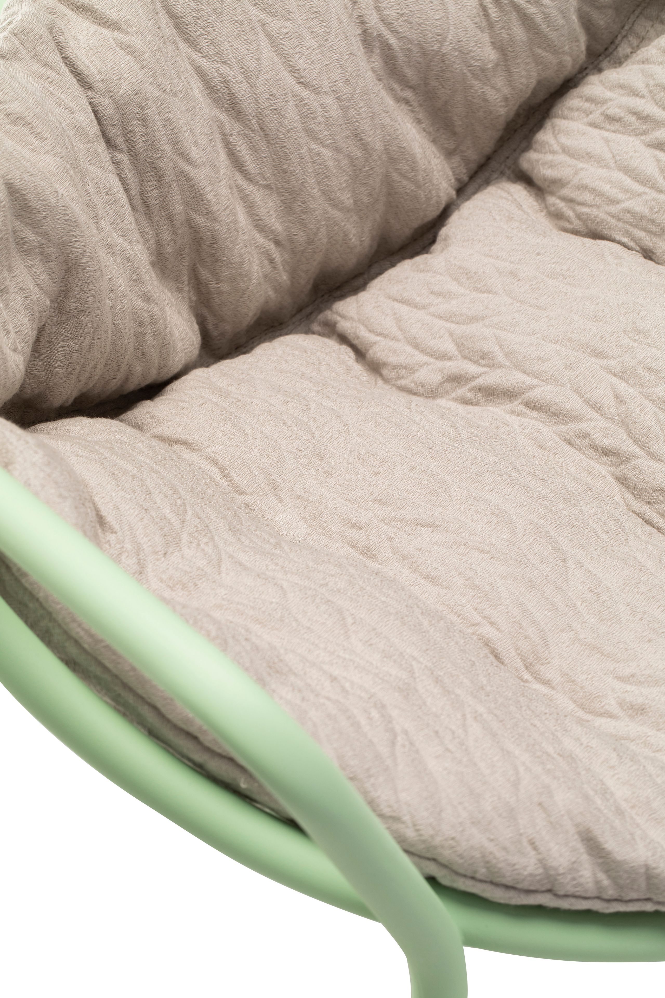 Стальной садовый стул с порошковым покрытием со встроенной подушкой Garda Furniture Nuboletta ARCH-00080431 - Вид №4