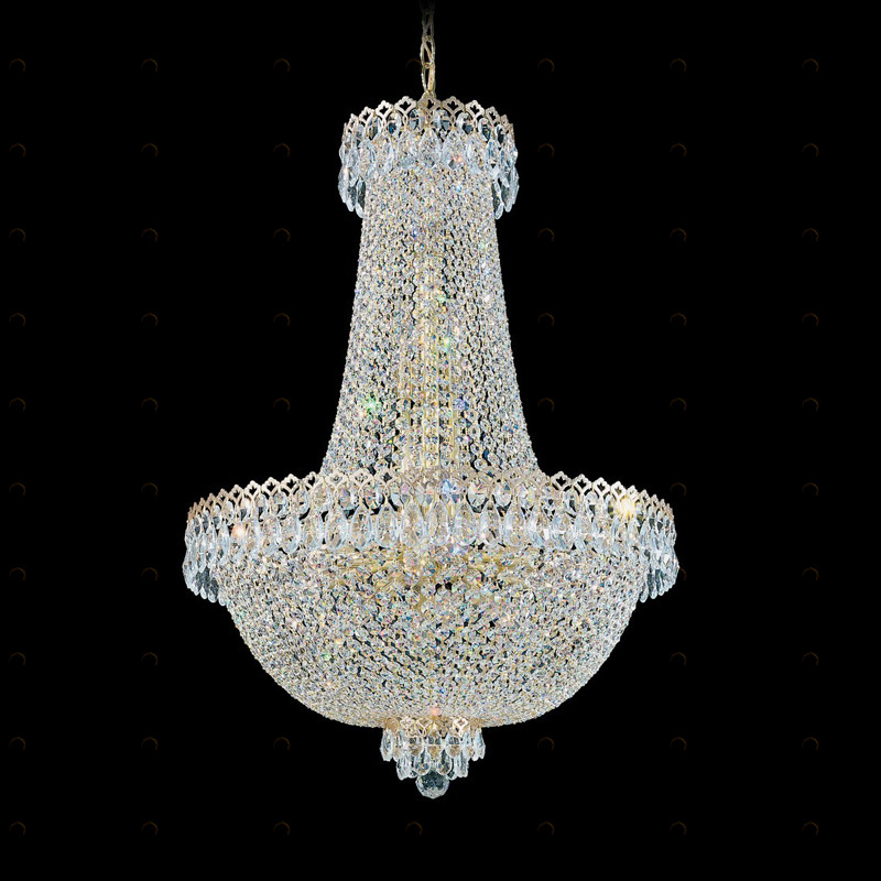 Люстра 2624-40 от Schonbek прозрачная/ хром SCHONBEK ДИЗАЙНЕРСКИЕ 246677 Прозрачный;хром 