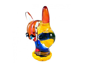 Абстрактная скульптура ручной работы из муранского стекла