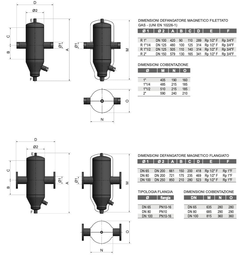 Магнитный дефенгер Comparato Nello DIADEF ARCH-00063170 - Вид №1