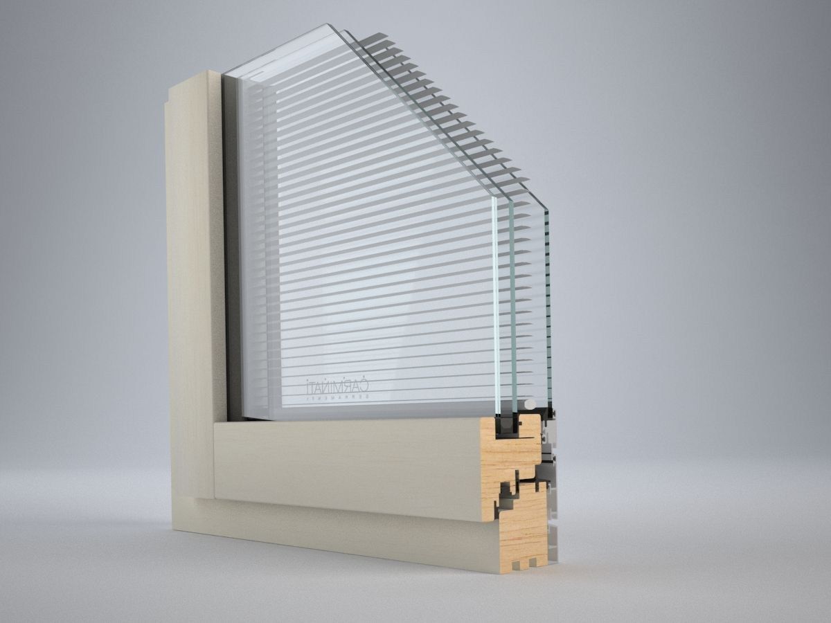 Алюминиевые и деревянные раздвижные двери-окна Carminati Venice 90 ARCH-00153243 - Вид №3