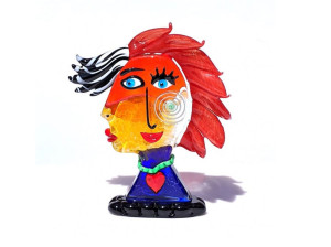 Абстрактная скульптура ручной работы из муранского стекла