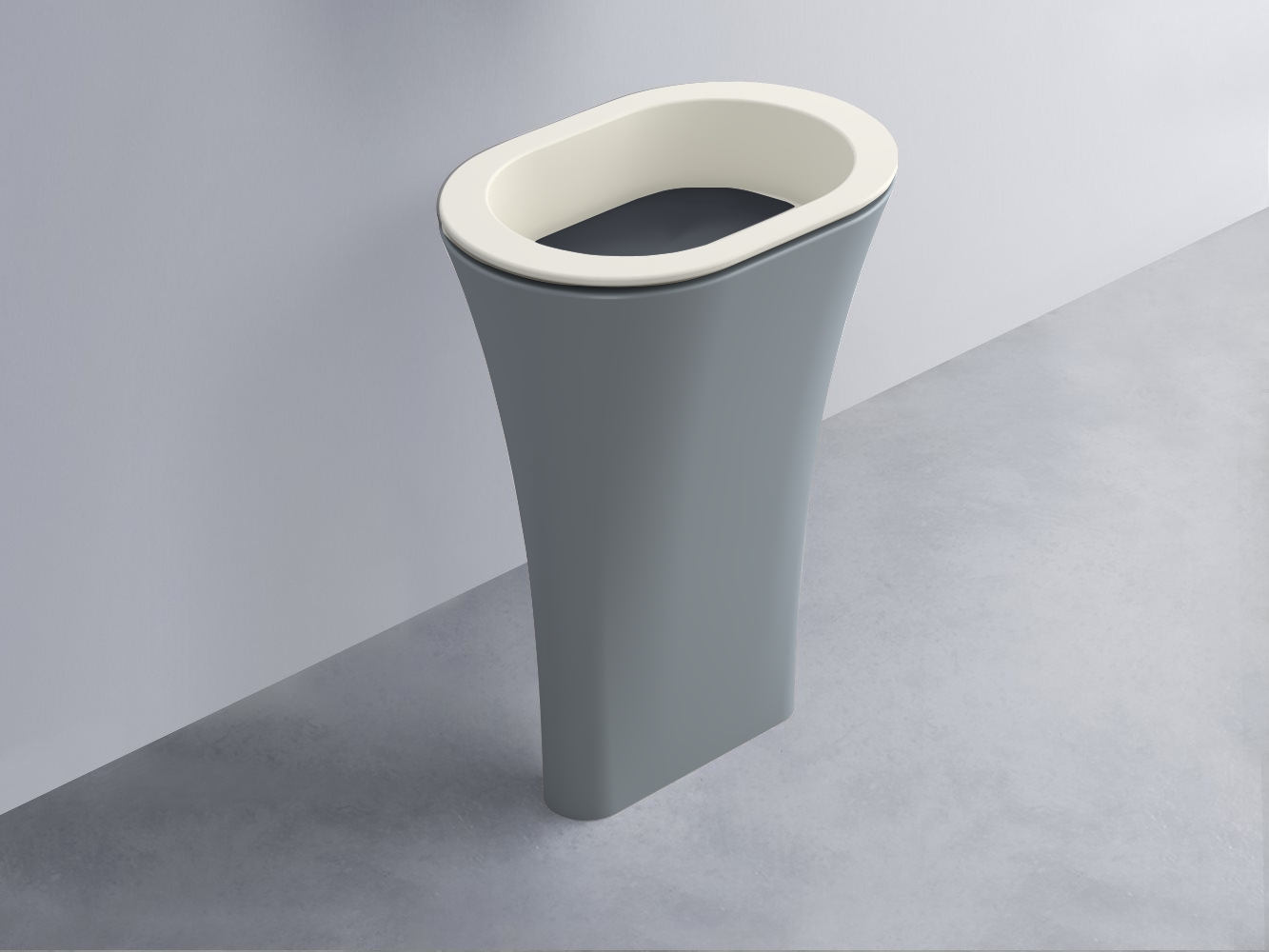 AMLA65-TL+AMPILO-BA+AMCOLO-BR Раковина Amedeo Ovale отдельностоящая cielo Enjoy + Amedeo Ceramica Cielo