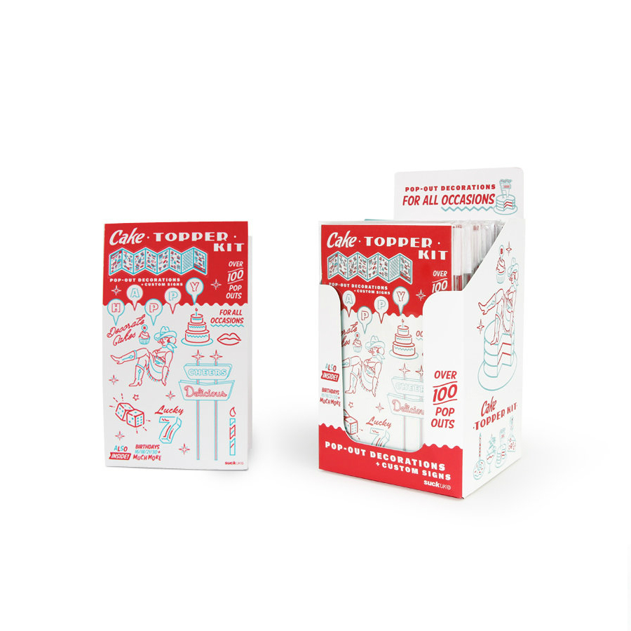 Набор украшений для торта Kit SUCK UK SKTOPPERKIT1 - Вид №7