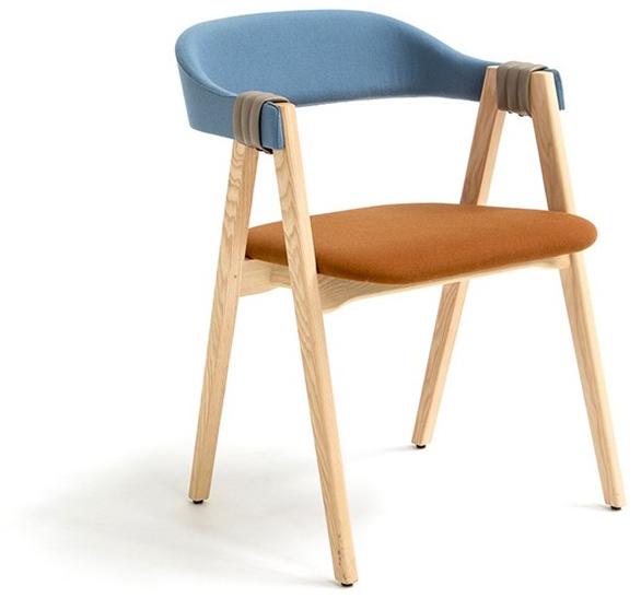 Moroso Штабелируемый деревянный стул с подлокотниками Mathilda sun-id-1407214 - Вид №4