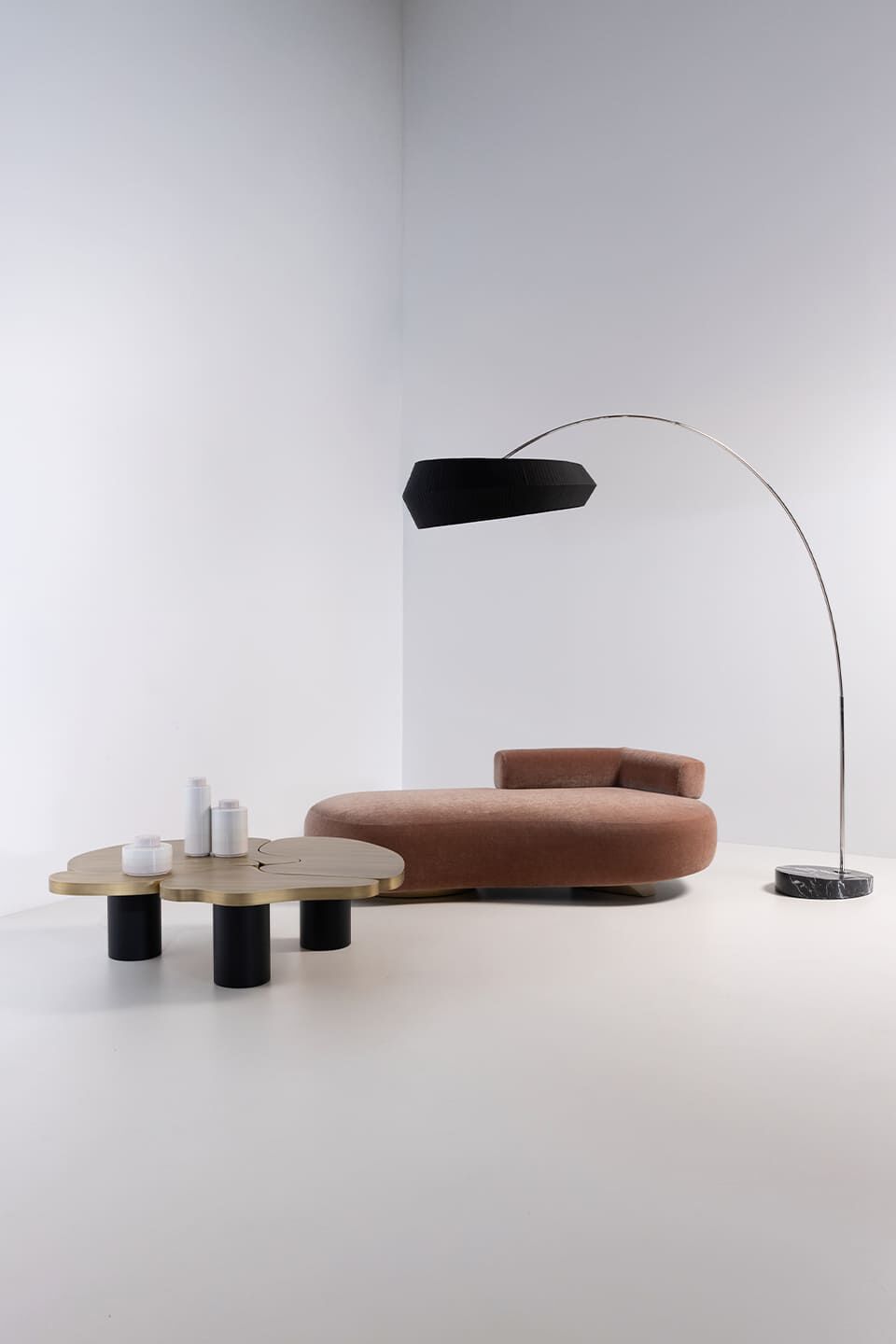 Латунный журнальный столик Greenapple MY BRAIN ARCH-00130142 - Вид №7